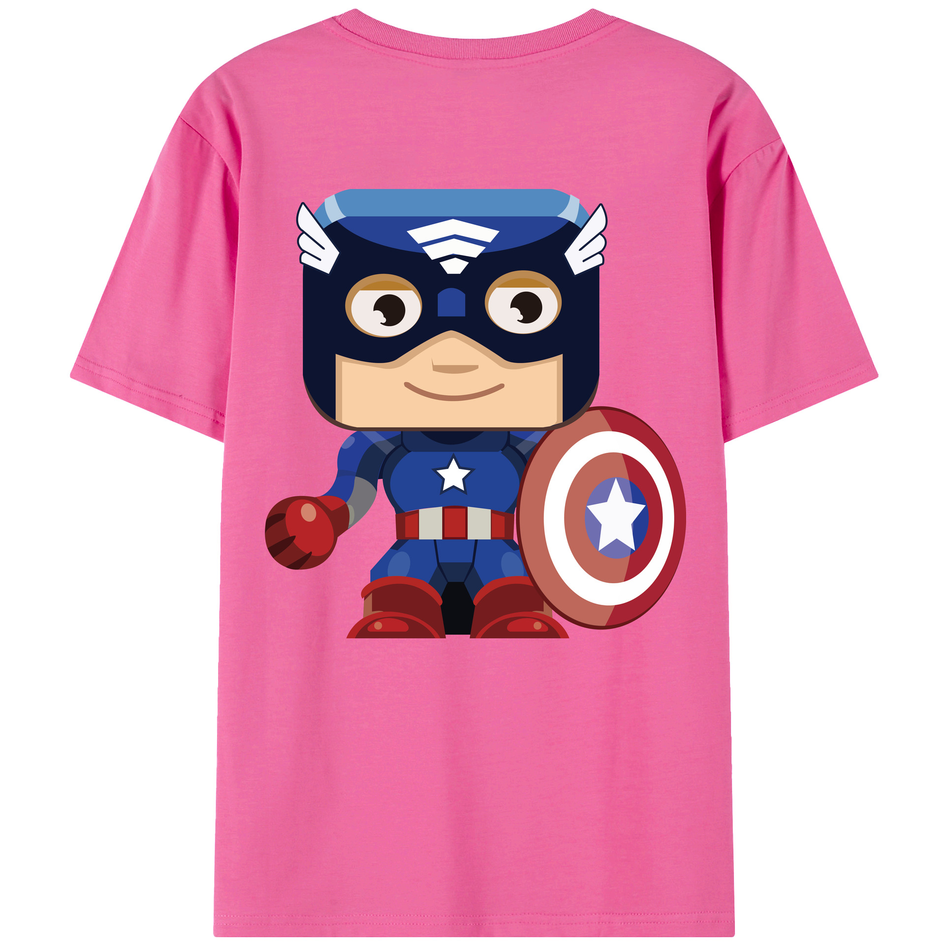 （画像用） アベンジャーズ The Avengers レディース半袖Tシャツ(バックプリント)